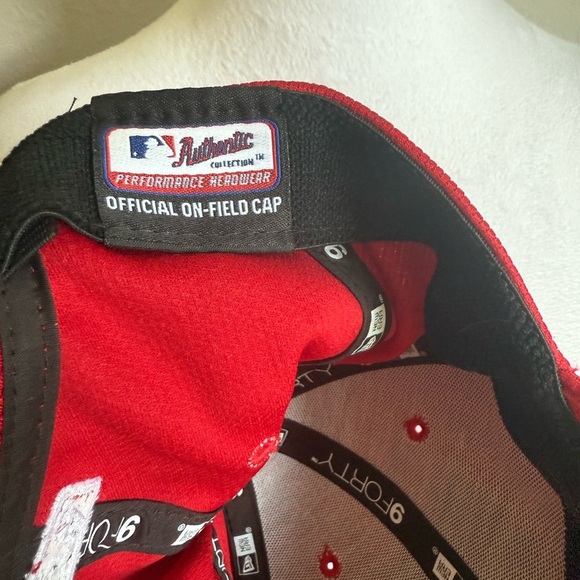 Men’s OSFM Red St.  Louis Cardinals New Era SnapBack Hat - Picture 5 of 6